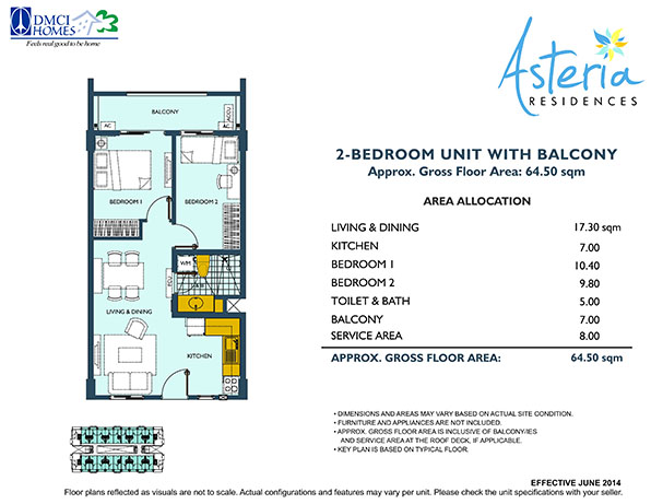 asteria-residences-dmci-paranaque-2-bedroom-unit